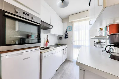 Apartment in Arzon mit Blick auf den Strand v...