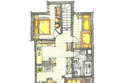 Vakantieappartement met 3 slaapkamers