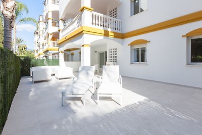 Friedliche Wohnung in Marbella mit Veranda