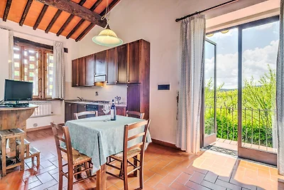 Wohnung in Greve in Chianti mit Garten
