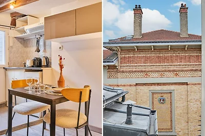 Elegante studio in het centrum van Parijs