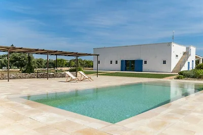 Casa Blue con piscina