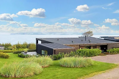 Modern toevluchtsoord met uitzicht