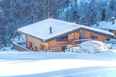 Uitzonderlijk chalet met buitenbubbelbad