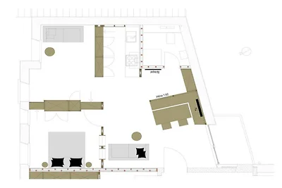 Ferienwohnung mit 1 Schlafzimmer