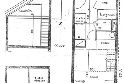 Apartment in Méribel mit Bergblick