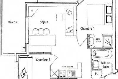 Ferienwohnung in Méribel Village an den...