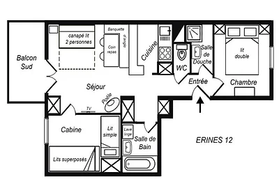 Ferienwohnung in Mottaret mit Zugang zu...