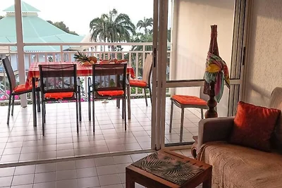 Wohnung in Saint-François am Sandstrand