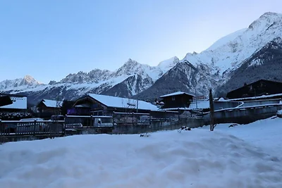 Apartment in Les Houches mit Blick auf den Mo...