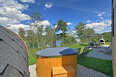 Feriendorf Seeblick Chalet con sauna e vasca...
