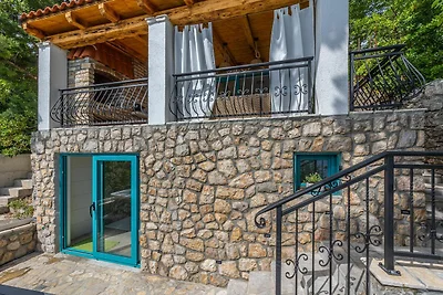 Casa vista mare con bagnoschiuma