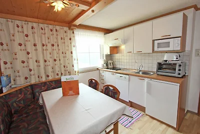 Appartement mit Bergblick vom Balkon