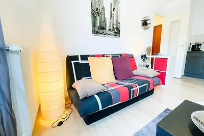 La Pause Grenobloise Studio-Balkon