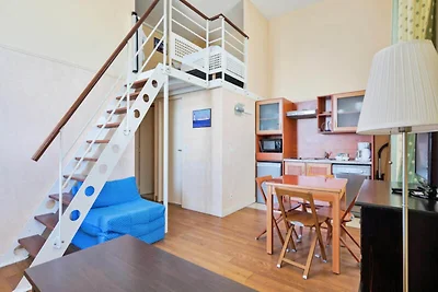 Studio 4 Personen Budget - Uitzicht op Zee