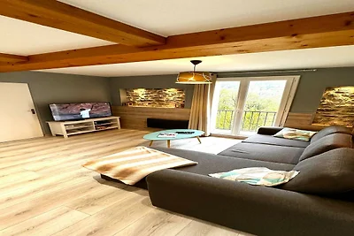 2-Zimmer-Duplex mit Blick auf das Tal