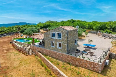 Ferienhaus in Risika mit Schwimmbecken