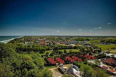 Maisons de vacances en briques, à deux étages