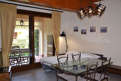 Appartement in ein Residenz 400m vom Gardasee