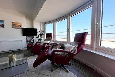 Rustig appartement in Wenduine met zeezicht
