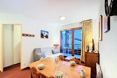 Wohnung in Les Pistes mit Ski-in-Zugang