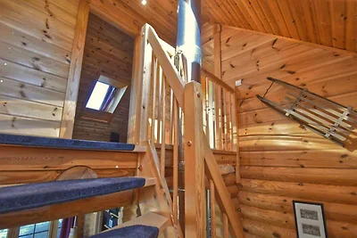 Holzferienhaus mit Sauna