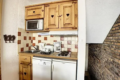 Apartment in Les Menuires mit Ski-Zugang