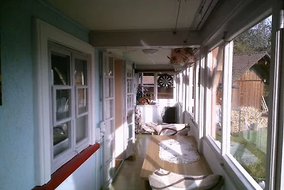 Zonnig appartement met uitzicht op de vallei