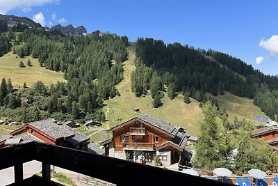 Wohnung in Plagne 1800 mit Bergblick