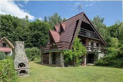 Ferienhaus am Radunskie See mit Sauna