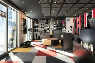 Wohnung in Flaine mit Skipistenblick