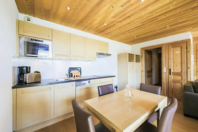 Apartment in Flaine mit Bergblick