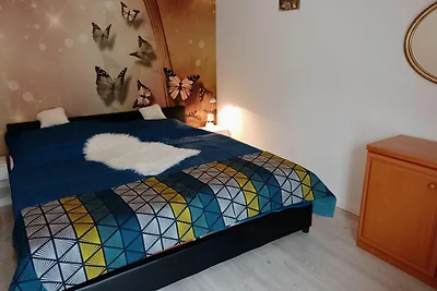 Ferienhaus in Nowe Warpno mit Garten
