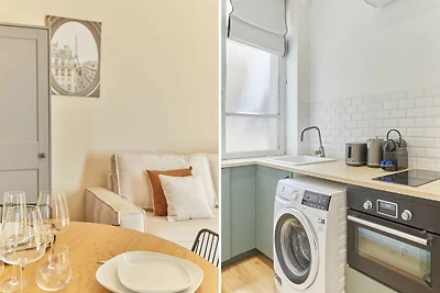 Lichte moderne studio vlakbij de Seine Parijs...