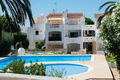 Wohnung in Roses mit Pool und Terrasse