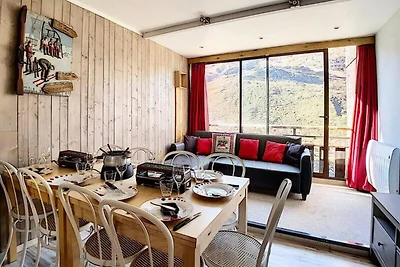 Apartment in Les Menuires mit Skizugang