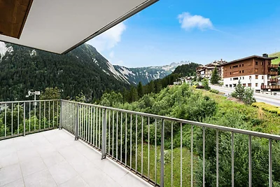 Wohnung in Moriond mit Bergblick