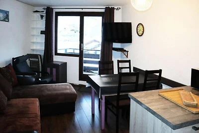 Apartment in Vars mit Blick auf die Pisten