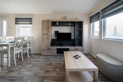 Mobilheim mit Garten und Terrasse (4+2)