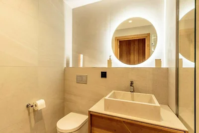 Apartment in Les Arcs mit Spa und Aussicht