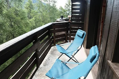 Appartement vlakbij de skipistes met uitzicht...