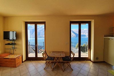 Monolocale con vista panoramica lago di Como