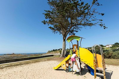 Gemütliche Wohnung am Strand mit Meerblick