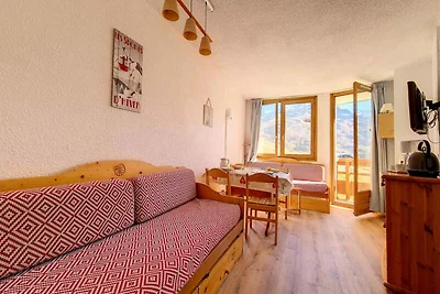 Ferienwohnung in Bouquetins mit Skizugang