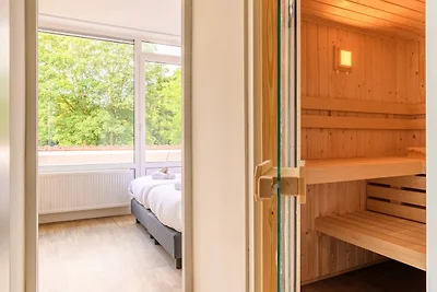 Wellnessappartement met sauna, uitzicht