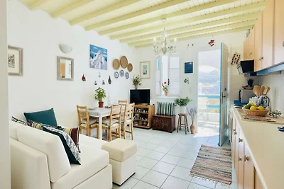 Haus auf Mykonos mit Aussicht