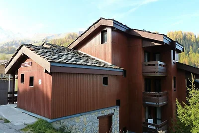 Apartment in Plagne 1800 mit Skizugang