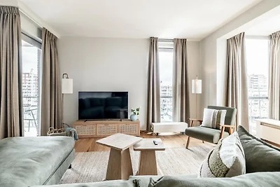 Schöne Wohnung, Blick auf Hafen von...