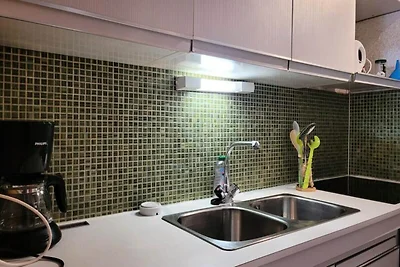 Apartment in Pra-Loup mit Bergblick