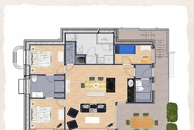 Ferienwohnung in Juist mit Schwimmbecken